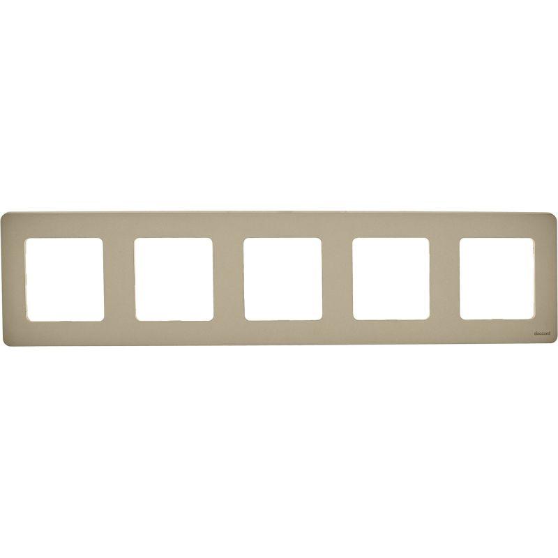 Рамка 5-м Inspiria шампань IEK 673978