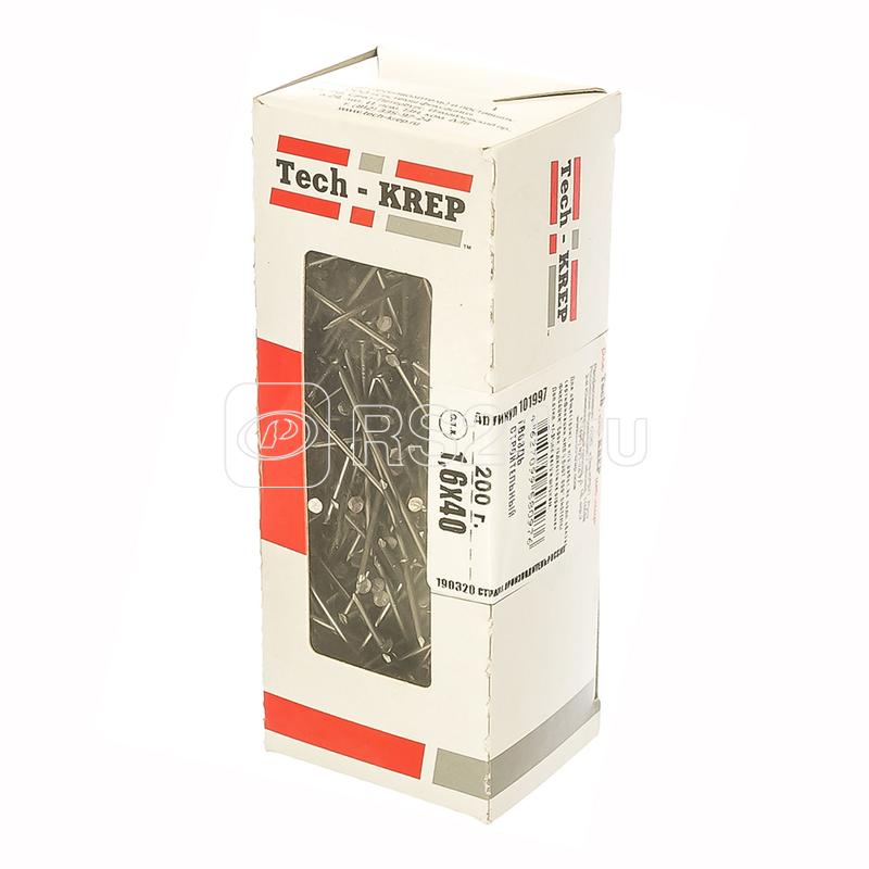 Гвоздь строительный 1.6х40 (уп.0.2кг) Tech-Krep/Zitar 101997