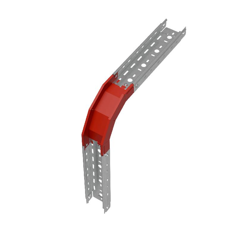 Угол для лотка вертикальный внешний 90град. 100х50 сталь 0.8мм "ПЛЮС" VLplus90-50-100 КМ PL0514