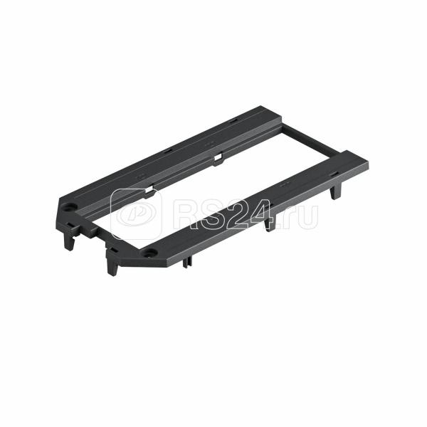 Накладка на монтажную коробку 147х76мм UT4 для 3хmodul45 полиамид черн. UT4 P3 OBO 7408761