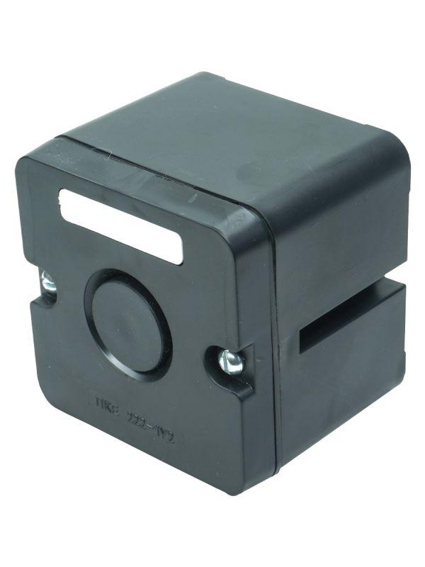 Пост управления ПКЕ 222-1 У2 10А 660В 1 элемент черн. цилиндр накладной IP54 Электротехник ET519075