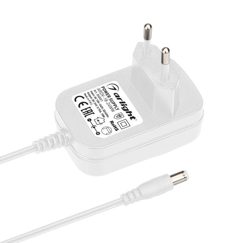 Блок питания ARDV-18-24WW (24В 075А 18Вт) (адаптер) Arlight 040021 Блок питания ARDV-18-24WW (24В 075А 18Вт) (адаптер) Arlight 040021