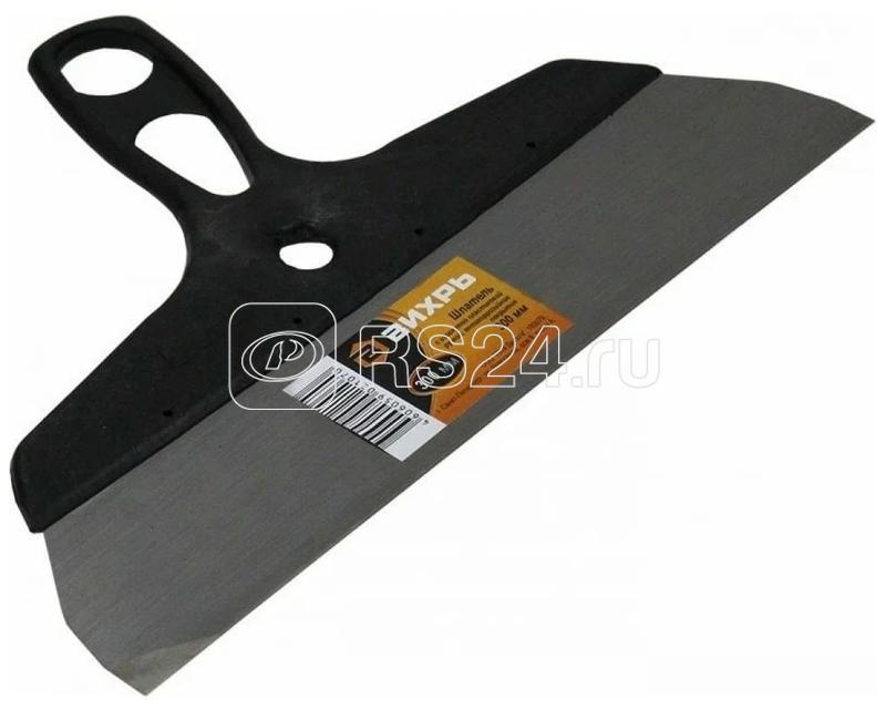 Шпатель нерж. сталь пластиковая рукоятка 300мм Вихрь 73/3/2/22