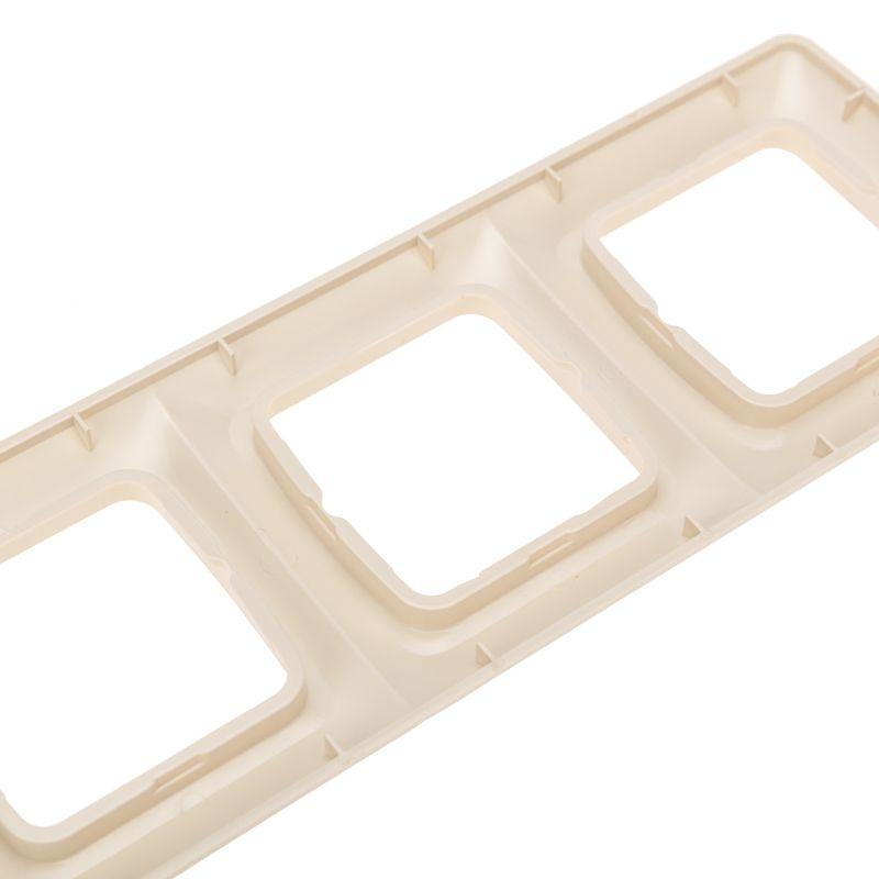 Рамка 3-м DEA горизонт. беж. Kranz KR-78-0257