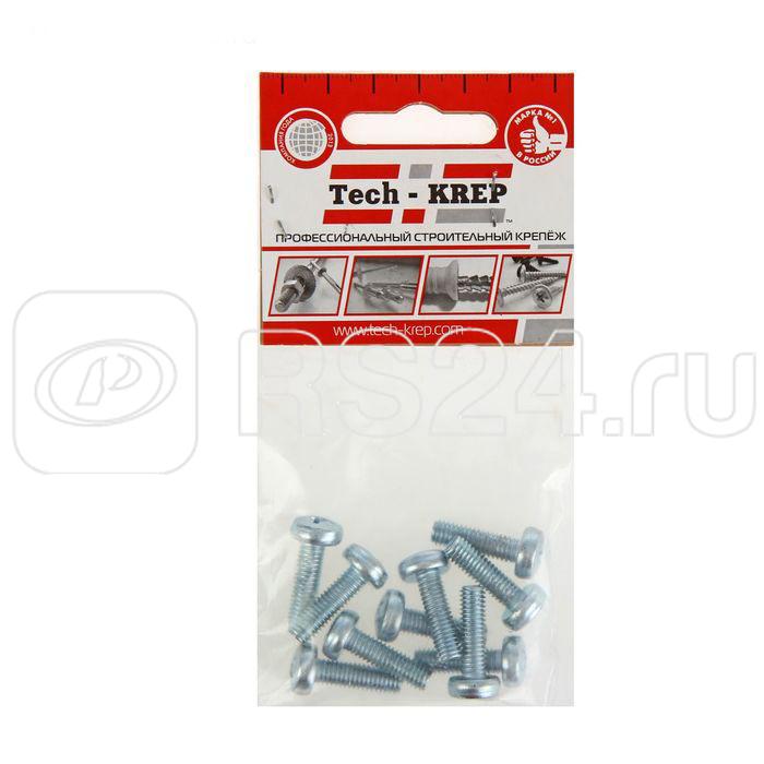 Винт с полукруглой головкой М3х20 DIN 7985 цинк. (пакет) (уп.10шт) Tech-Krep/Zitar 103008