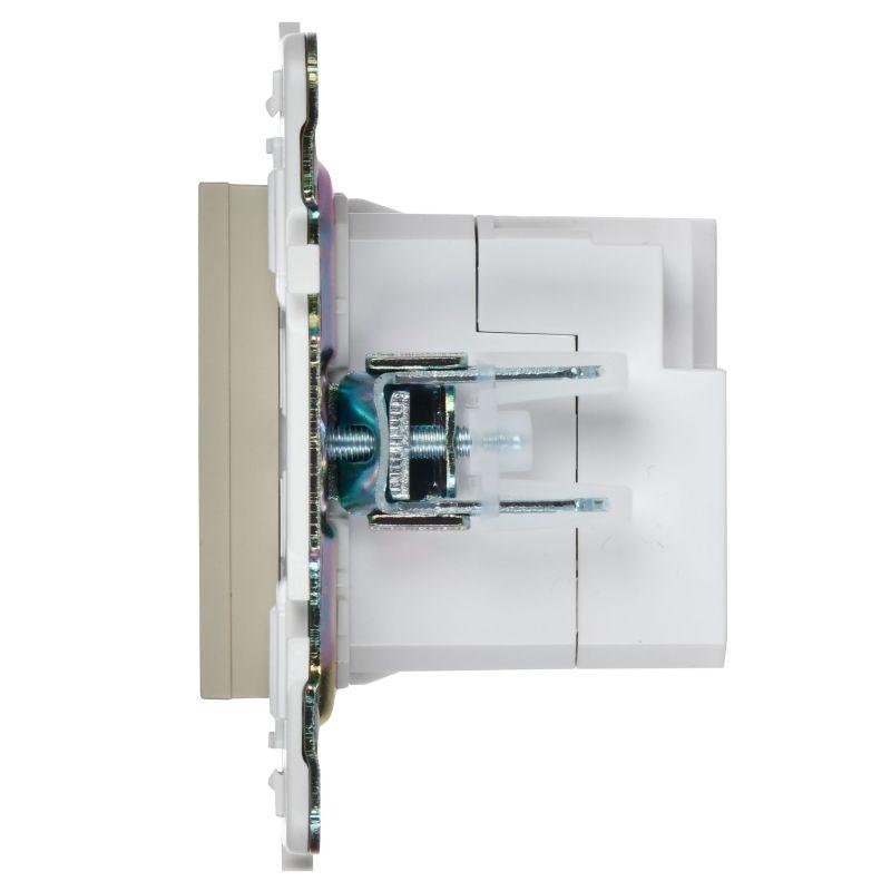 Розетка USB A+C 18Вт SKANDY SK-R13B беж. IEK SK-U22-018-K10