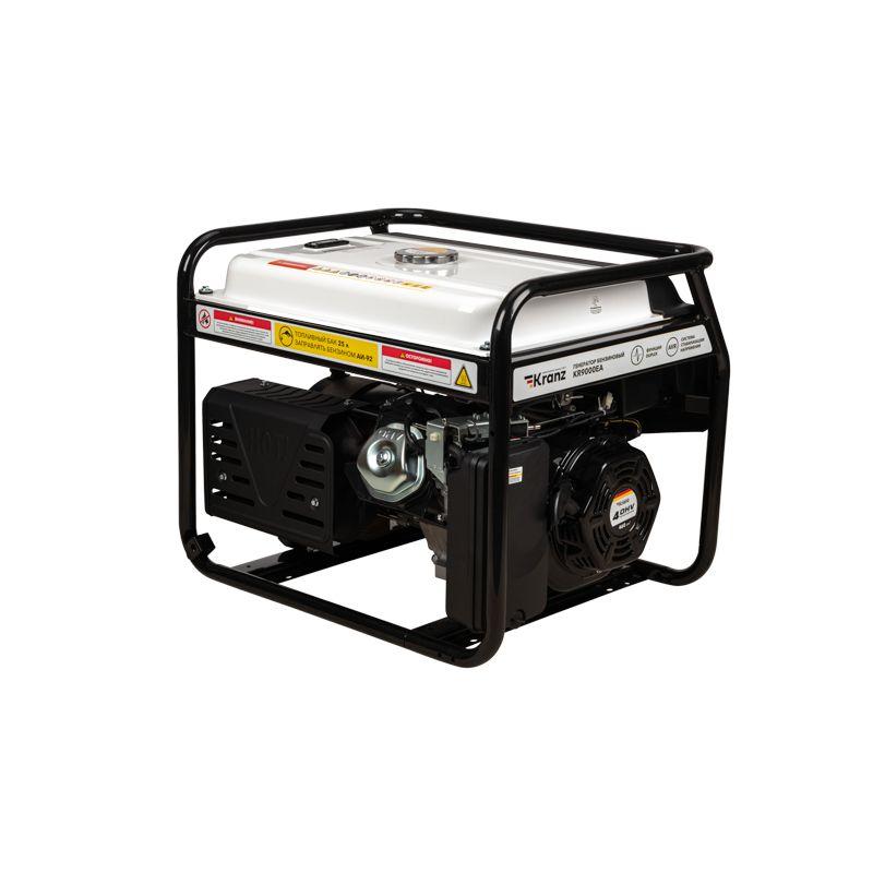 Генератор бензиновый KR9000EA 9.0кВт 230В 25л коннектор автоматики электростартер KRANZ KR-16-1138