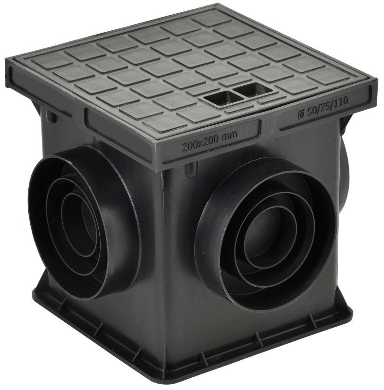 Колодец контрольный с крышкой пластик IEK ZKK10-60-200