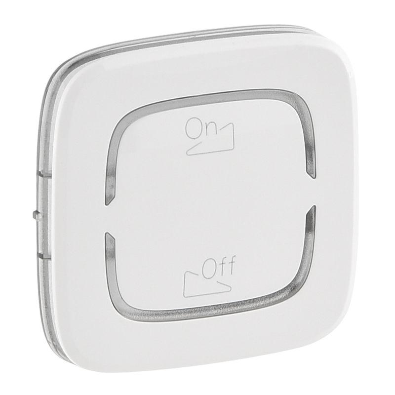 Панель лицевая Valena Allure MyHome для механизмов BUS/SCS "Светорегулятор On-Off" 2мод. бел. Leg 755423