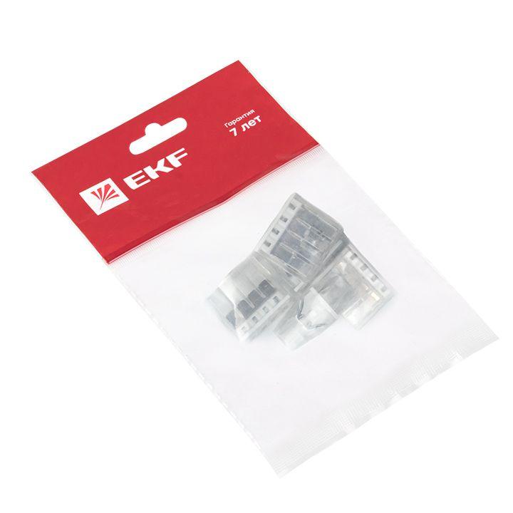 Клемма строительно-монтажная СМК 2273-248 8-проводная 0.5-2.5кв.мм с пастой (уп.4шт) PROxima EKF plc-smk-2273-248r