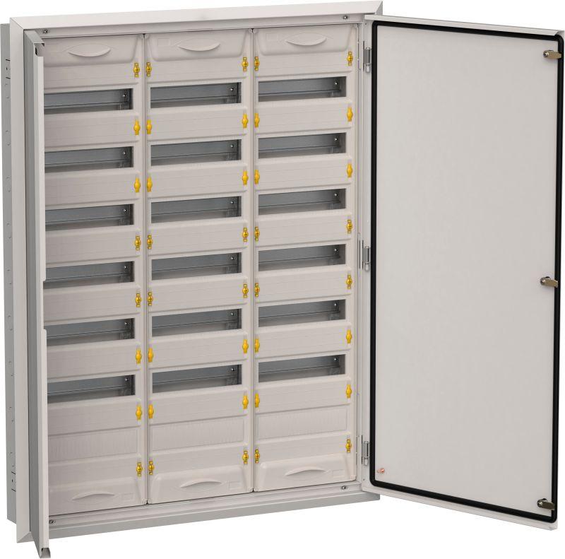 Корпус ЩРв-252 (3х84) TITAN 5 1130х885х130 IP31 сер. метал. IEK TI5-50-V-3X084-31-7035