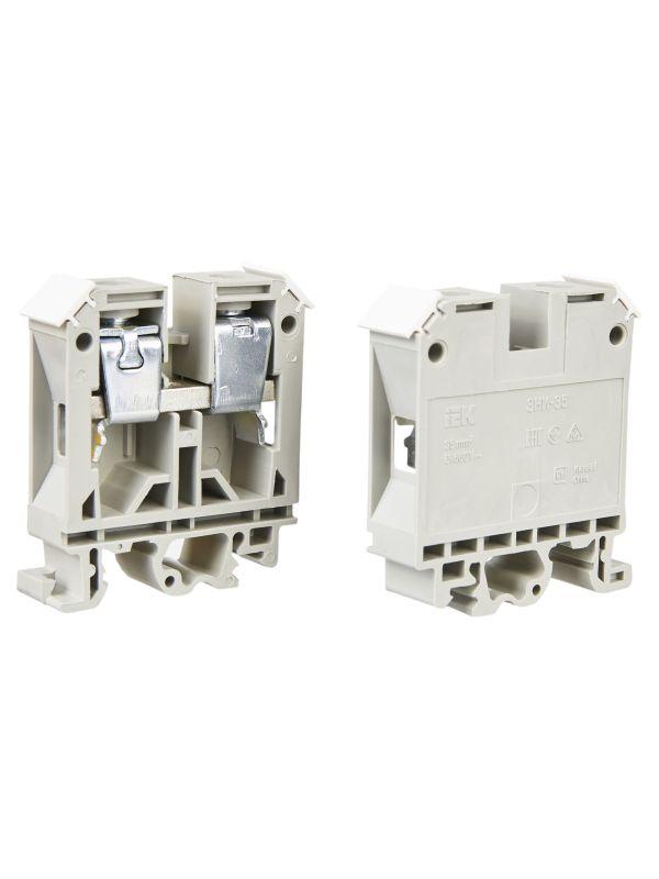 Зажим наборный ЗНИ-35кв.мм (JXB125А) сер. IEK YZN10-035-K03