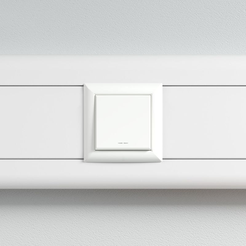 Кнопка 2мод. 16А Avanti "Белое облако" DKC 4400152