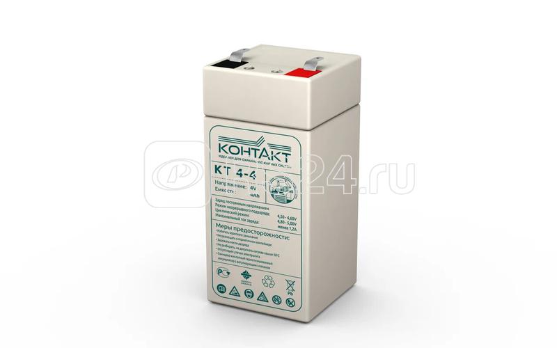 Аккумулятор ОПС 4В 4А.ч КТ 4-4 Контакт