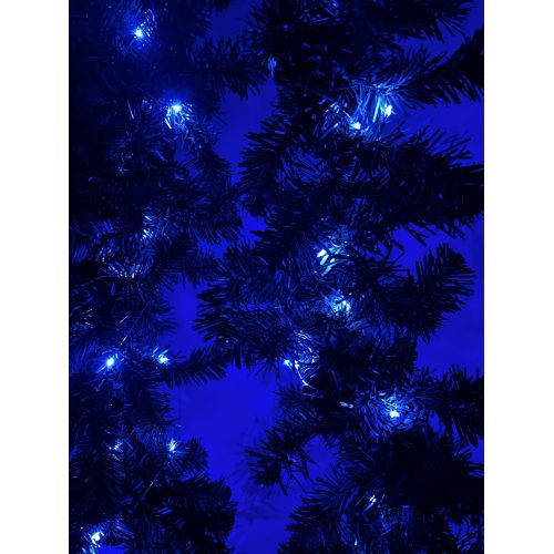 Гирлянда светодиодная "Нить" 5м 50LED син. свет АА ЭРА Б0047962