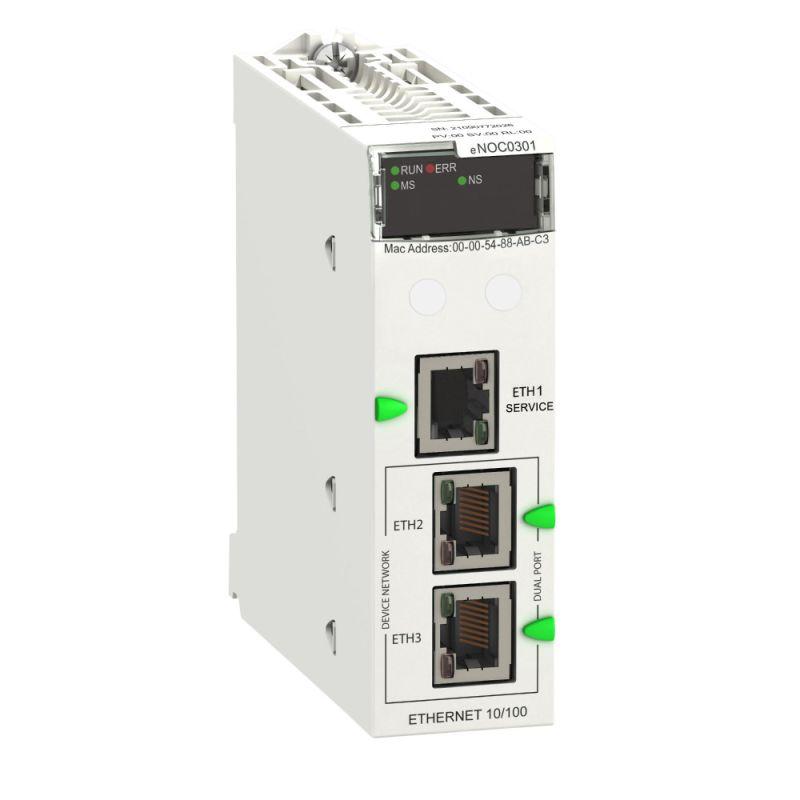 Модуль коммун. Ethernet 3 порта SchE BMENOC0301