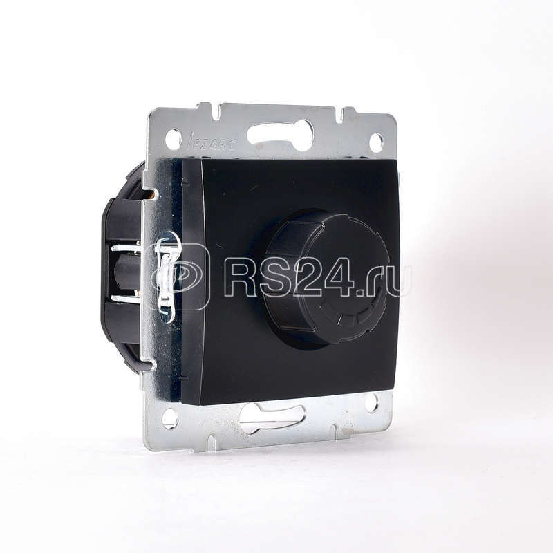 Механизм светорегулятора СП 1000Вт Karina черн. бархат LEZARD 707-4288-157