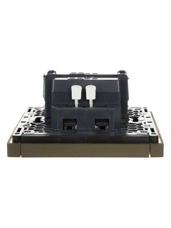 Выключатель проходной 1-кл. СП FORTE&PIANO 10А FP303 сер. IEK FP-V12-0-10-1-K03