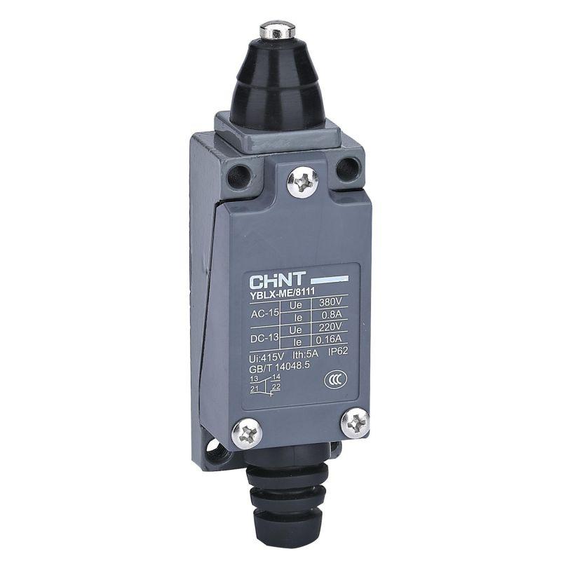 Выключатель путевой YBLX-ME/8111 с плунжером прямого давления CHINT 443014