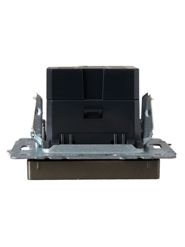 Розетка BRITE USB A+C 18Вт РЮ11-1-БрШ механизм шампань IEK BR-U22-018-K37