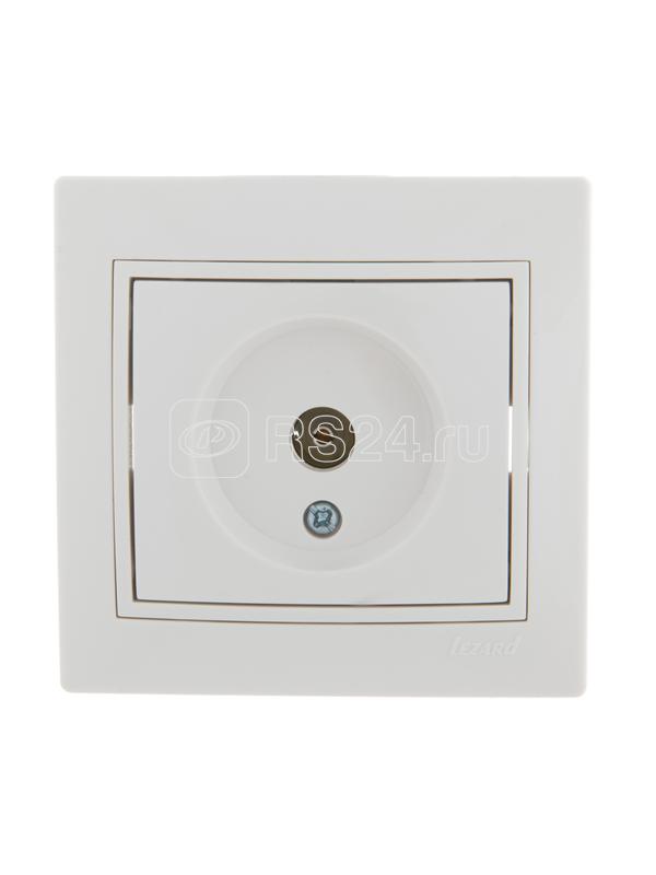 Розетка телевизионная оконечная TV СП Mira бел./бел. LEZARD 701-0202-130