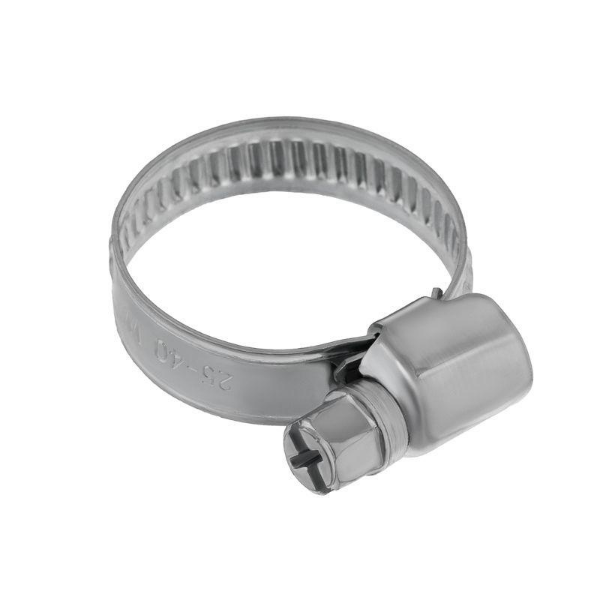 Хомут червячный 25-40/12-0.8мм (уп.50шт) Rexant 07-0625-12