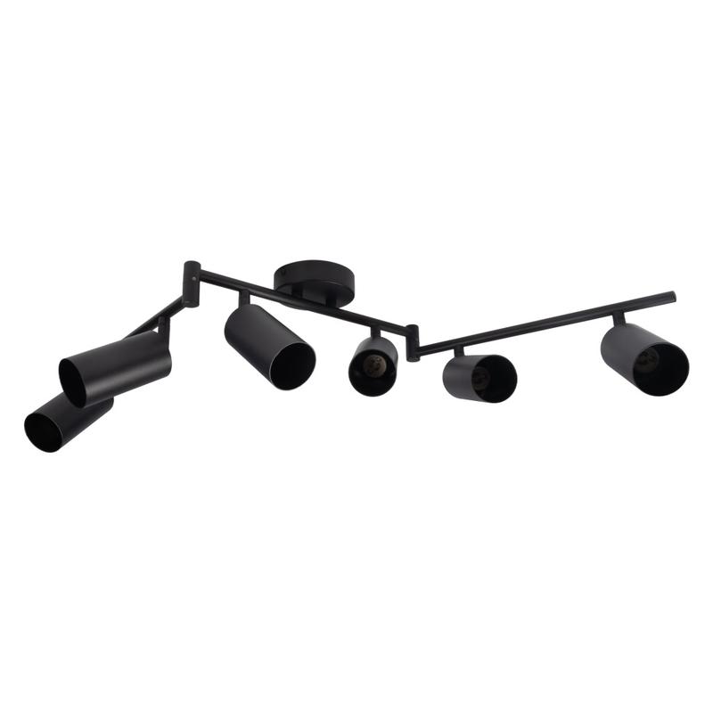 Светильник PCL-0606 6xGU10 IP20 230В BL настен./потолочн. декор. под лампу JazzWay 5066762