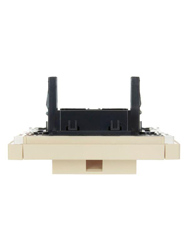 Вывод кабеля FORTE&PIANO FP442 ваниль IEK FP-VK10-0-K10