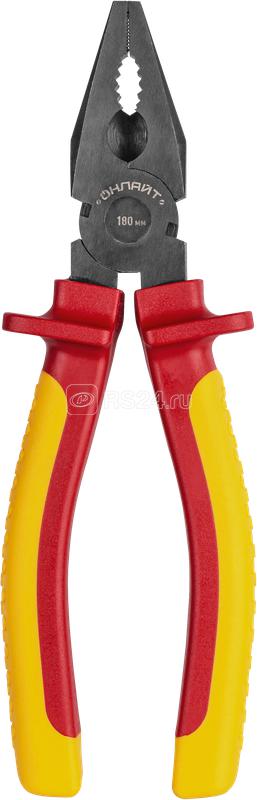 Пассатижи диэлектрические усиленные 82 936 OHT-Pad02-180 180мм ОНЛАЙТ 82936