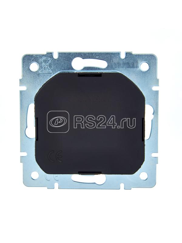 Розетка 1-м СП ASTI 16А IP20 с заземл. с заряд. устройством USB механизм черн. бархат. LEZARD 7081-4288-181