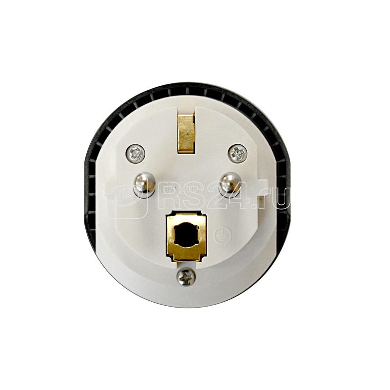 Переходник универсальный плоский с заземл. бел. 16А 250В UNIVersal 2229