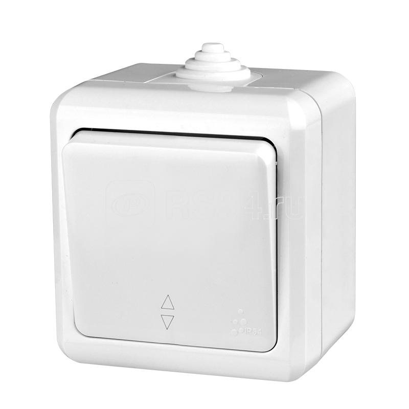 Переключатель 1-кл. ОП Dita IP54 10А 250В бел. TOKOV ELECTRIC TKL-DT-P1-C01-IP54