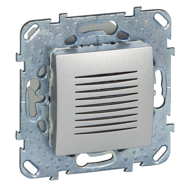 Звонок дверной 70дБ/1м UNICA TOP алюм. SchE MGU5.786.30ZD