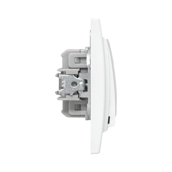 Выключатель 2-кл. СП Минск 10А IP20 бел. Basic EKF ERV10-023-10