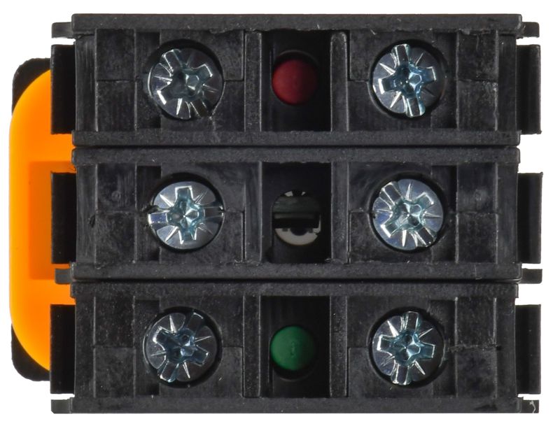 Кнопка d22мм 1НО+1НЗ MASTER с подсветкой и фиксацией зел. IEK MI-BT60-11TD-3-11-K06