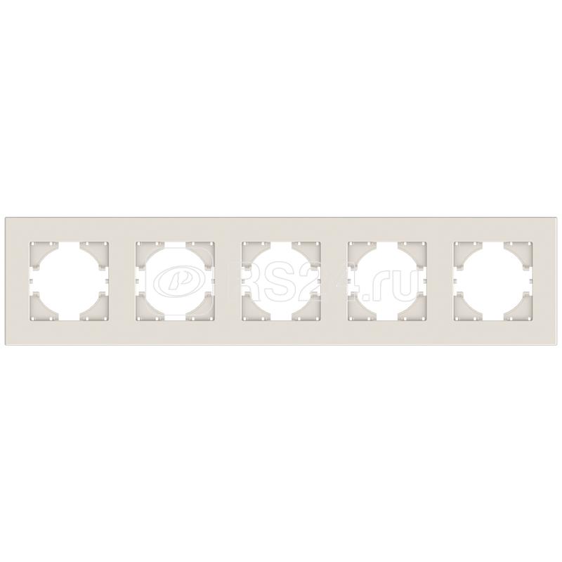 Рамка 5-местн. City беж. GUSI С1115-003
