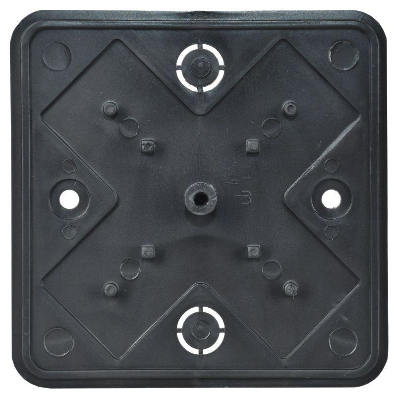 Коробка распаячная ОП 75х75х28 черн. IEK UKO10-075-075-028-K02-E