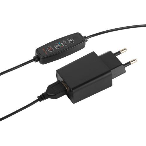 Светильник настольный FITO-40W-АLED-Ra-USB 40Вт для растений полного спектра черн. Эра Б0068290