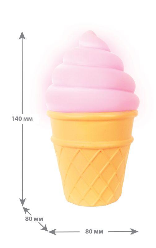 Светильник светодиодный NL-308 "Мороженое" ночник Camelion 13799