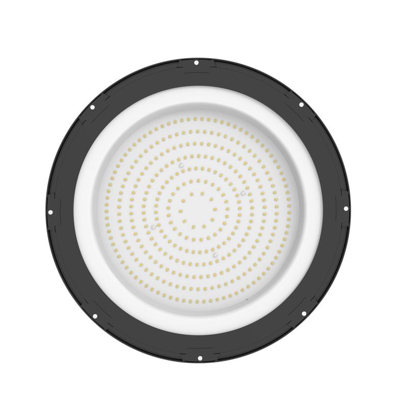 Светильник светодиодный ДСП IB 02 S 200W VW 850 BK CL 367х367х91.5мм 200Вт 5000К IP65 High Bay подвес черн. Русский Свет 16090223712