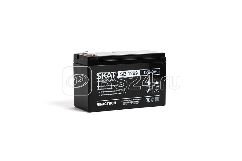 Аккумулятор свинцово-кислотный SKAT SB 1209 Бастион 2540 Аккумулятор свинцово-кислотный SKAT SB 1209 Бастион 2540