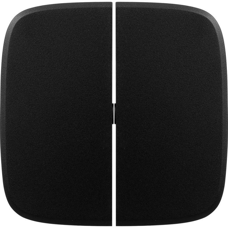 Панель лицевая Valena Allure для 2-кл. выкл антрацит Leg 755028