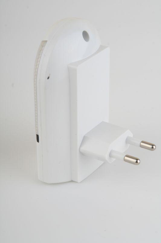 Светильник светодиодный NL-249 220В ночник с фотосенсором бел. Camelion 14356