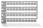Блок маркировок для 19.21 пластик 40 этикеток FINDER 01940