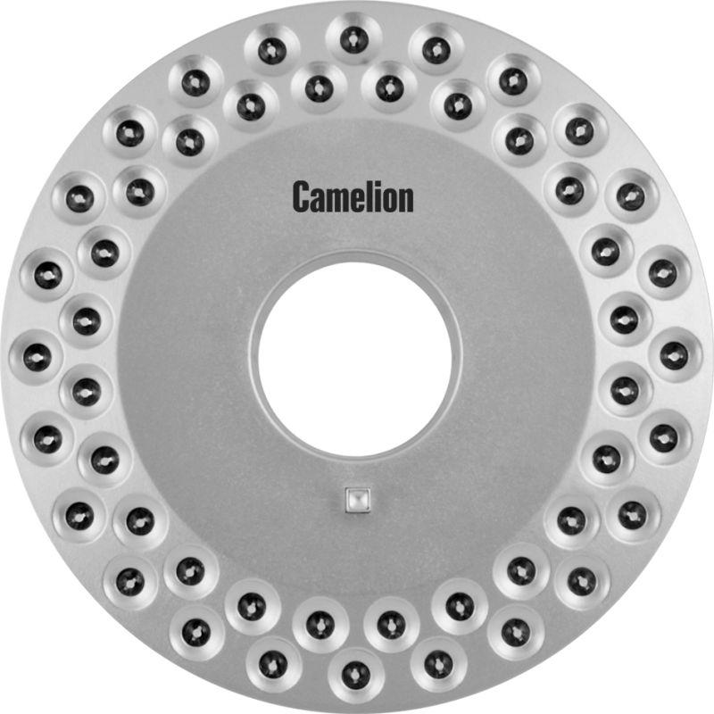 Фонарь LED6248 (светильник 48LED 3хLR6 пласт. серебр.) Camelion 10383