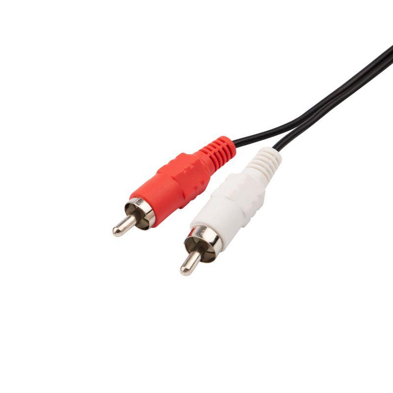 Шнур Стерео 3.5мм - 2 RCA 1.2м СМАРТКИП 17-4202-8