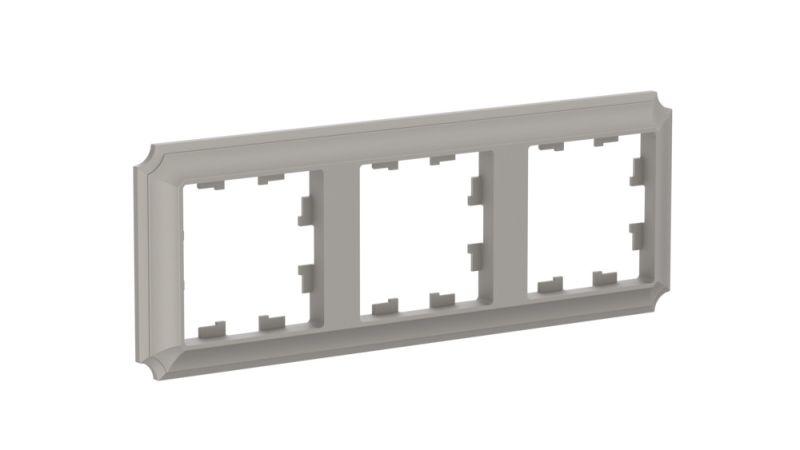 Рамка 3-м AtlasDesign Antique универс. шампань SE ATN100503