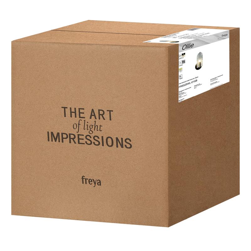 Светильник Ollie 1х40Вт E14 IP20 бра настен. Freya FR5525WL-01GB