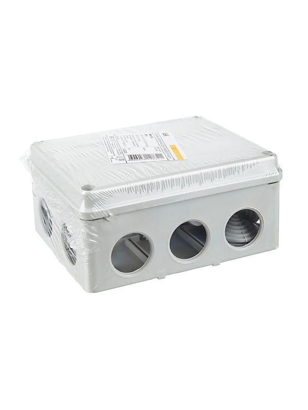 Коробка распаячная ОП 150х110х70 IP55 KM41242 (10 каб.ввод.) IEK UKO10-150-110-070-K41-55