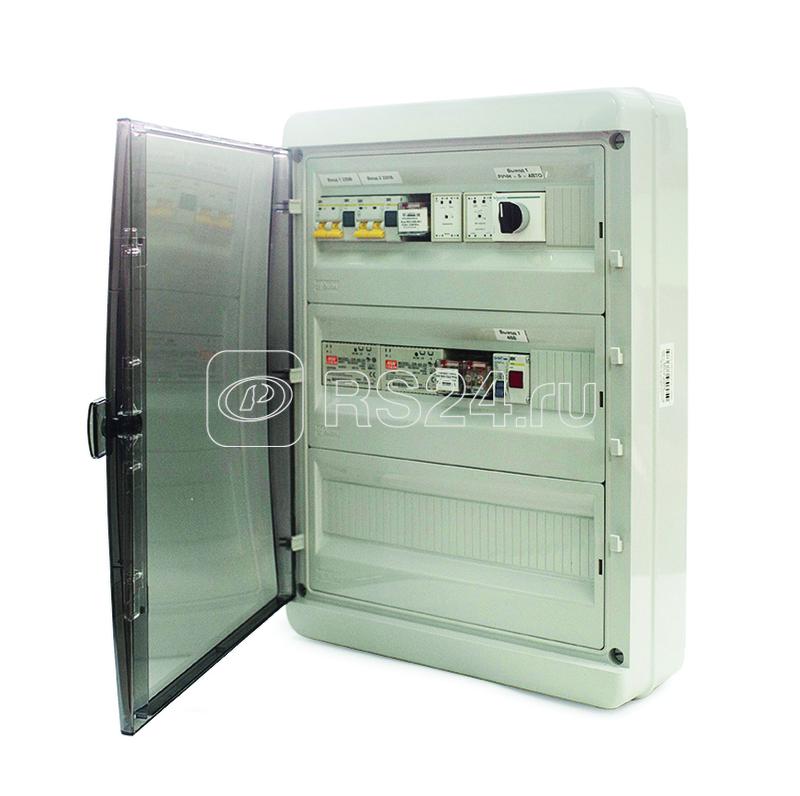 Блок управления по двум фидерам с аккум. буферизацией ДН-3 2х220-2х24 АП Световод БУ.010.01